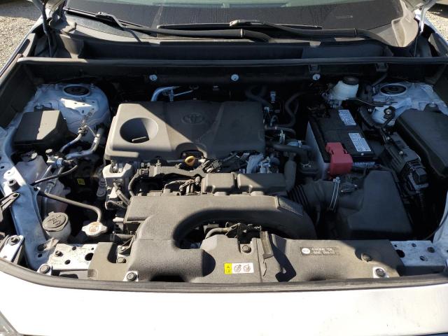 2T3W1RFV0MW167233 - 2021 TOYOTA RAV4 XLE WHITE photo 12