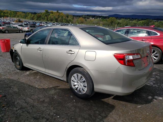 4T4BF1FK6DR281873 - 2013 TOYOTA CAMRY L TAN photo 2
