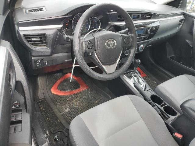 2T1BURHE2EC190754 - 2014 TOYOTA COROLLA L თეთრი ფოტო 8