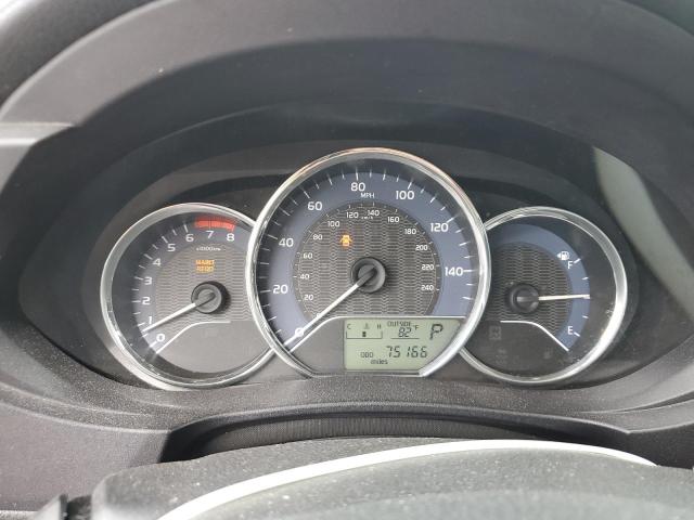 2T1BURHE2EC190754 - 2014 TOYOTA COROLLA L თეთრი ფოტო 9