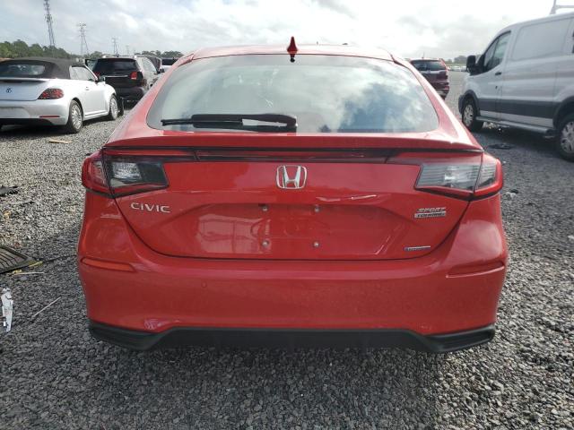 19XFL4H95SE016197 - 2025 HONDA CIVIC SPORT TOURING RED photo 6