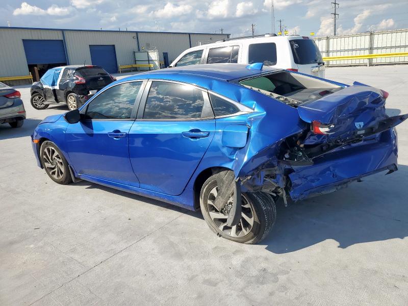 2HGFC2F76JH577793 - 2018 HONDA CIVIC EX Синій фото 2