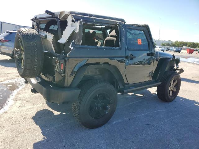 1C4AJWAG7EL143341 - 2014 JEEP WRANGLER SPORT BLACK photo 3