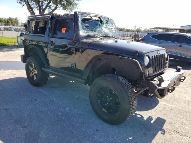 1C4AJWAG7EL143341 - 2014 JEEP WRANGLER SPORT BLACK photo 4