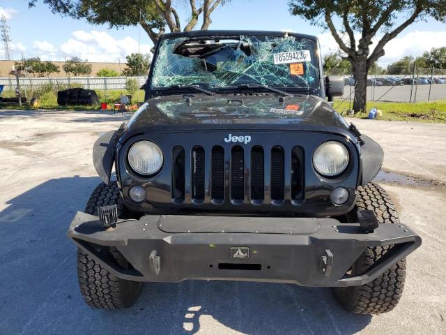 1C4AJWAG7EL143341 - 2014 JEEP WRANGLER SPORT BLACK photo 5