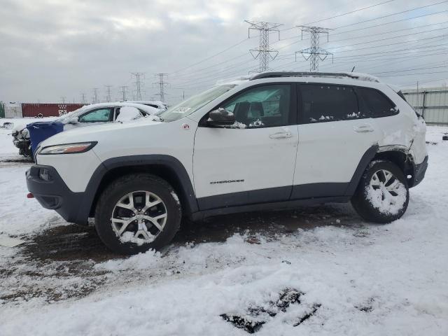 1C4PJMBS5FW522341 - 2015 JEEP CHEROKEE TRAILHAWK WHITE photo 1