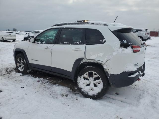 1C4PJMBS5FW522341 - 2015 JEEP CHEROKEE TRAILHAWK WHITE photo 2
