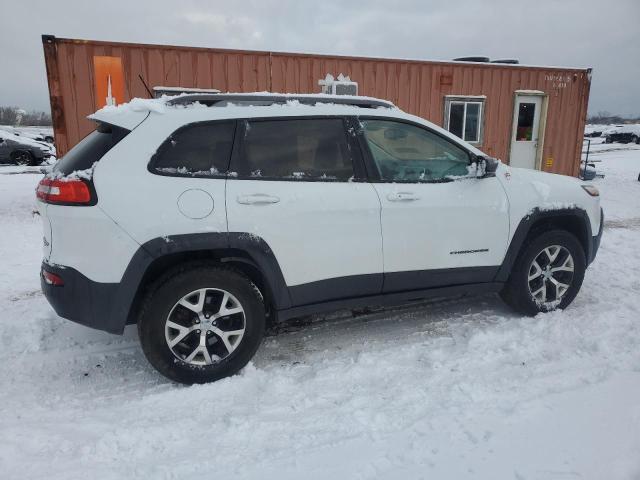 1C4PJMBS5FW522341 - 2015 JEEP CHEROKEE TRAILHAWK WHITE photo 3