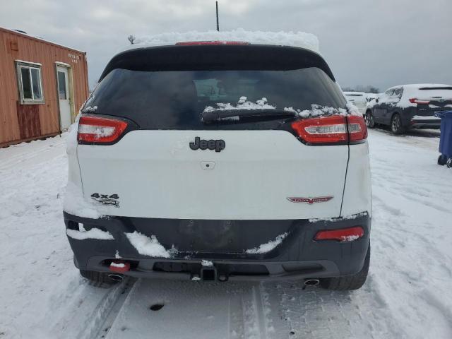 1C4PJMBS5FW522341 - 2015 JEEP CHEROKEE TRAILHAWK WHITE photo 6