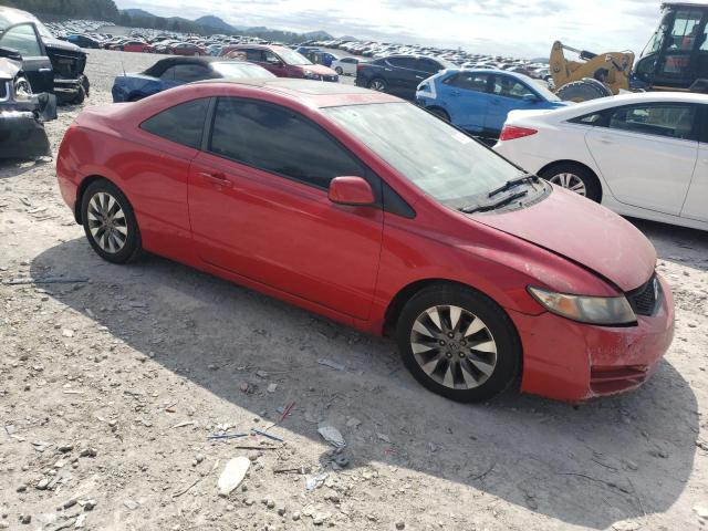 2HGFG1B82AH509987 - 2010 HONDA CIVIC EX RED photo 4
