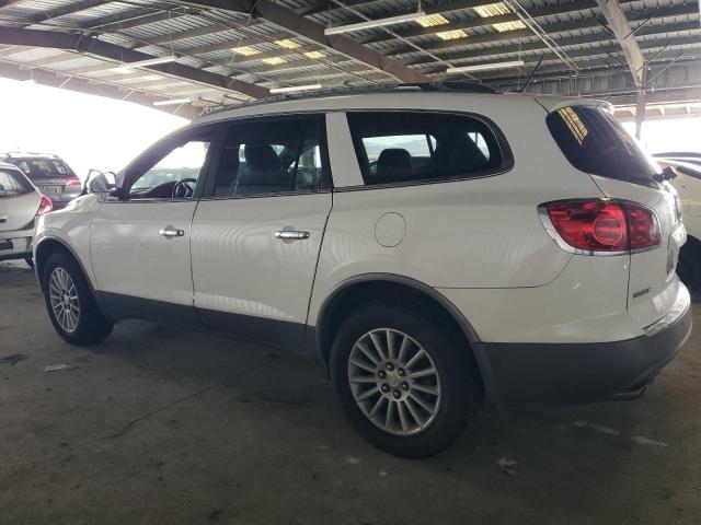 5GAKRBED8BJ105308 - 2011 BUICK ENCLAVE CXL WHITE photo 2