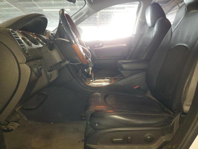 5GAKRBED8BJ105308 - 2011 BUICK ENCLAVE CXL WHITE photo 7