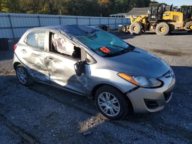 JM1DE1KZ7D0168289 - 2013 MAZDA MAZDA2 银色 照片 4