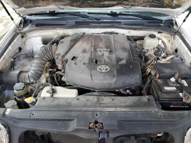 JTEBU14R750070383 - 2005 TOYOTA 4RUNNER SR5 თეთრი ფოტო 12