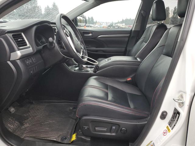 5TDJZRFH1KS974615 - 2019 TOYOTA HIGHLANDER SE Ağ foto 7