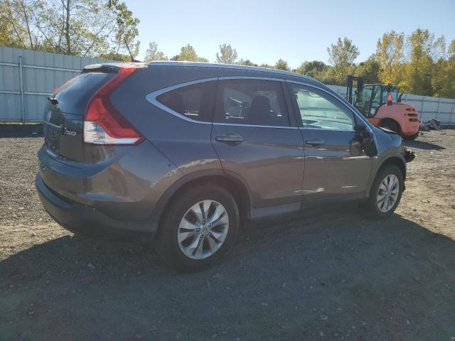 2HKRM4H7XDH644408 - 2013 HONDA CR-V EXL GRAY photo 3
