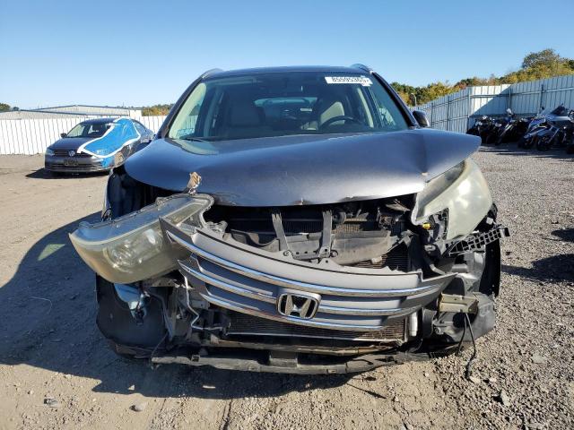 2HKRM4H7XDH644408 - 2013 HONDA CR-V EXL GRAY photo 5