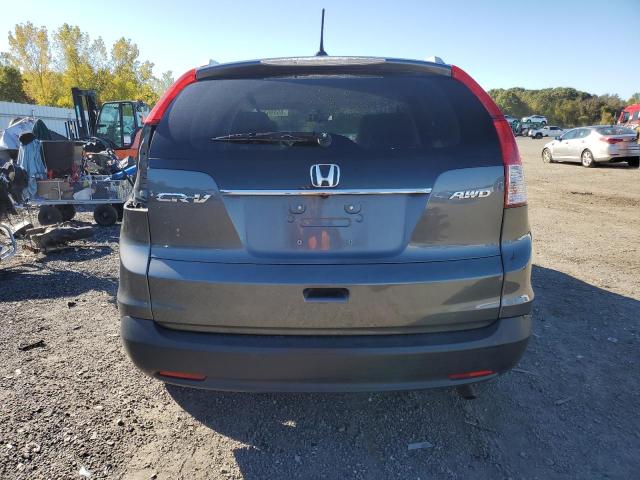 2HKRM4H7XDH644408 - 2013 HONDA CR-V EXL GRAY photo 6