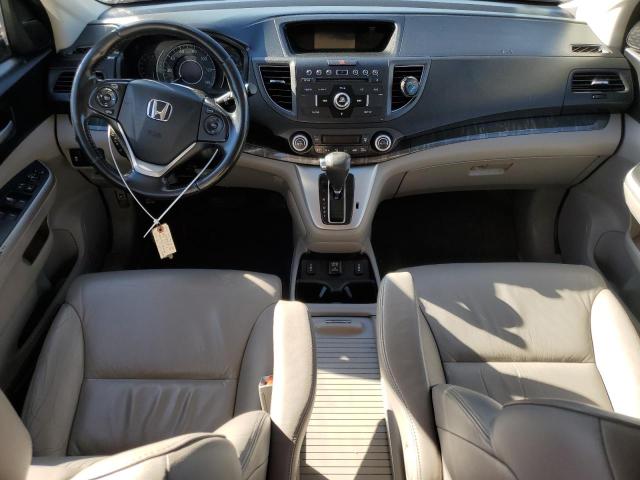 2HKRM4H7XDH644408 - 2013 HONDA CR-V EXL GRAY photo 8