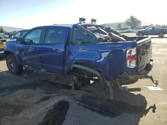 1GCPTEE12H1280949 - 2017 CHEVROLET COLORADO ZR2 BLUE photo 2