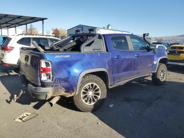 1GCPTEE12H1280949 - 2017 CHEVROLET COLORADO ZR2 BLUE photo 3