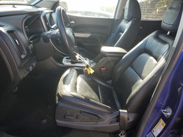 1GCPTEE12H1280949 - 2017 CHEVROLET COLORADO ZR2 BLUE photo 7