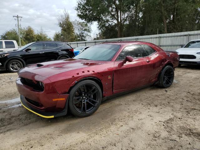 2C3CDZFJ7PH693309 - 2023 DODGE CHALLENGER R/T SCAT PACK BURGUNDY photo 1