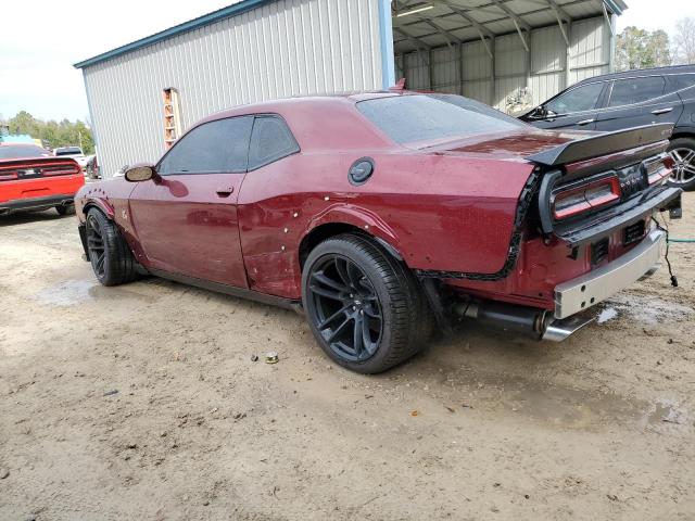 2C3CDZFJ7PH693309 - 2023 DODGE CHALLENGER R/T SCAT PACK BURGUNDY photo 2