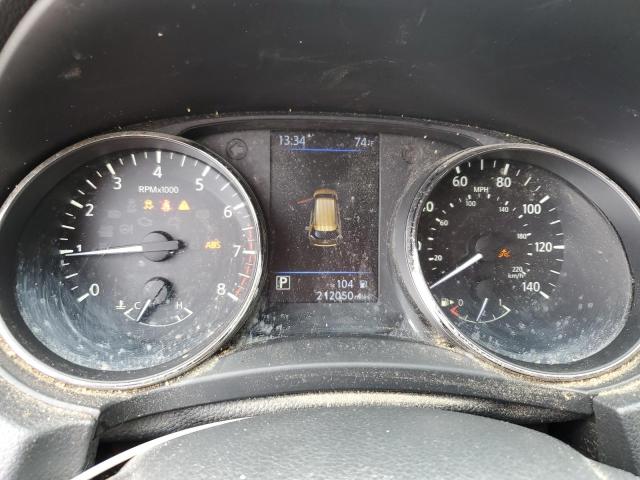 KNMAT2MV0JP502870 - 2018 NISSAN ROGUE S Մոխրագույն լուսանկար 9