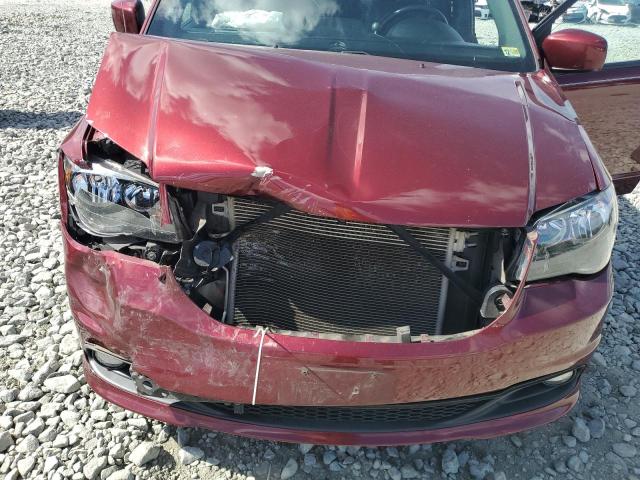 2C4RDGCG1JR155872 - 2018 DODGE GRAND CARAVAN SXT BURGUNDY photo 12