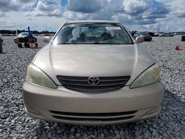 4T1BE32K54U885218 - 2004 TOYOTA CAMRY LE BEIGE photo 5