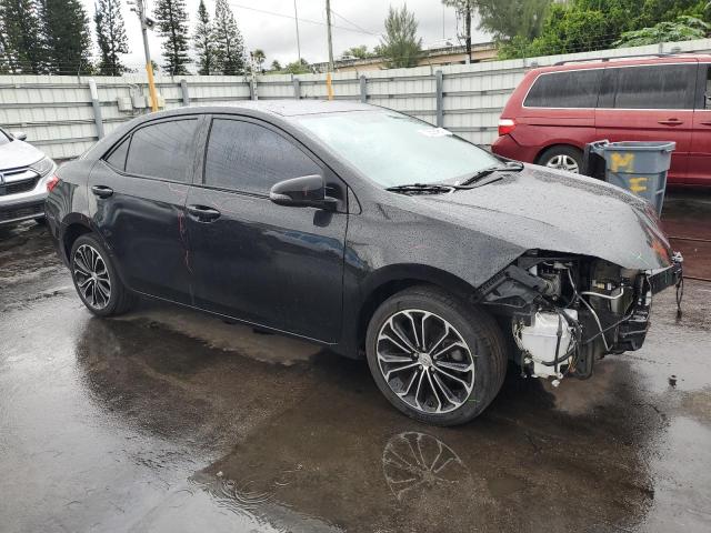 2T1BURHE7GC629739 - 2016 TOYOTA COROLLA L BLACK photo 4