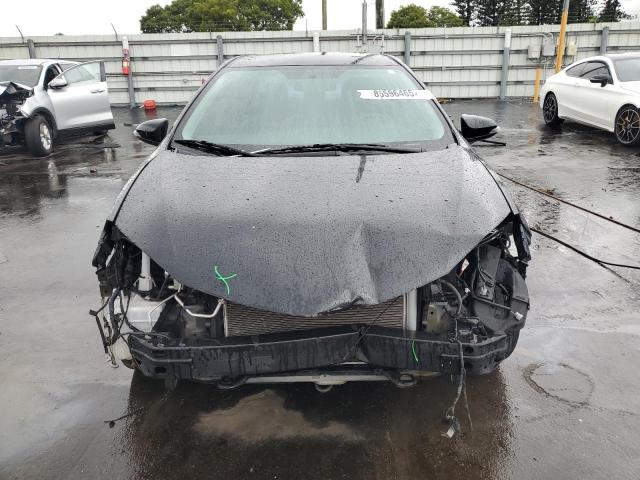 2T1BURHE7GC629739 - 2016 TOYOTA COROLLA L BLACK photo 5