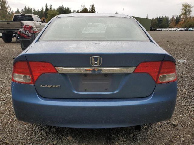 2HGFA1F85BH500617 - 2011 HONDA CIVIC EX BLUE photo 6
