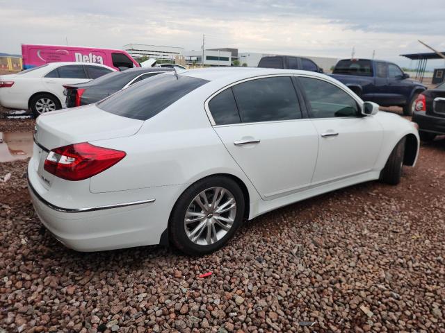 KMHGC4DD2DU222057 - 2013 HYUNDAI GENESIS 3.8L WHITE photo 3