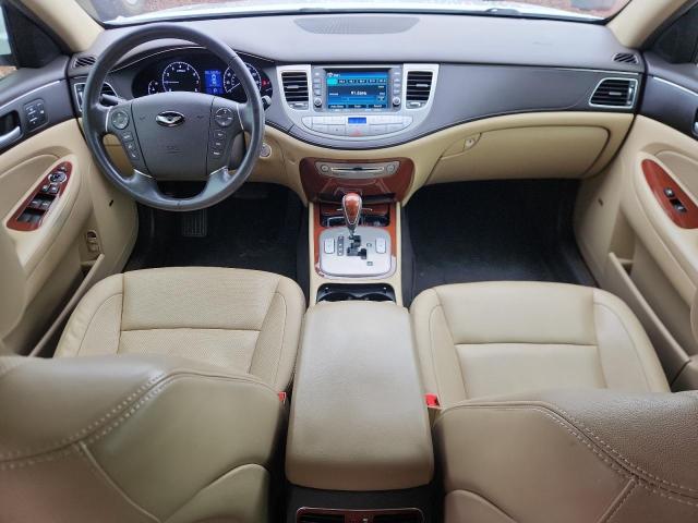 KMHGC4DD2DU222057 - 2013 HYUNDAI GENESIS 3.8L WHITE photo 8