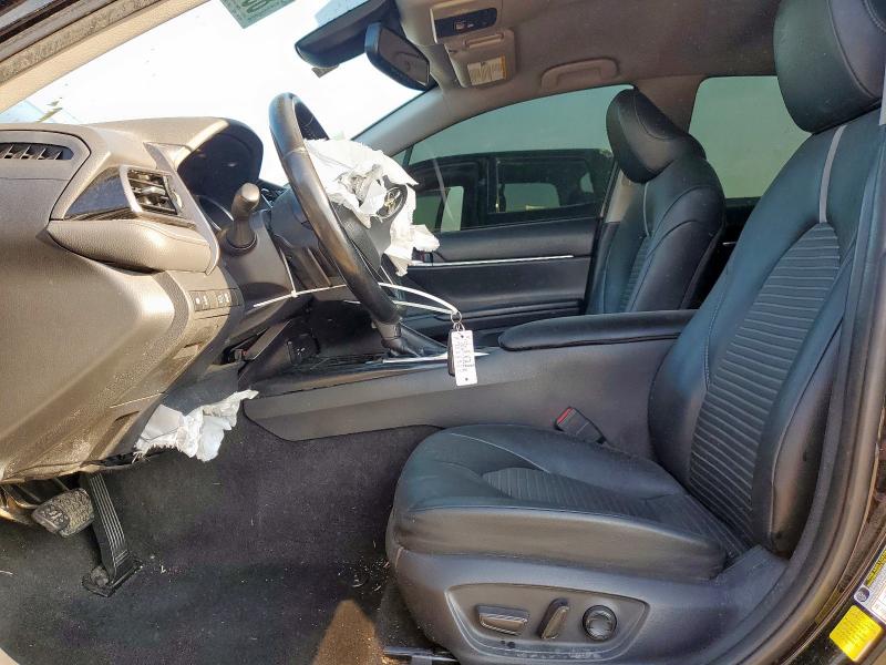 4T1B11HK4KU251001 - 2019 TOYOTA CAMRY L BLACK photo 7