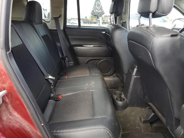 1C4NJDEB2HD100738 - 2017 JEEP COMPASS LATITUDE RED photo 10