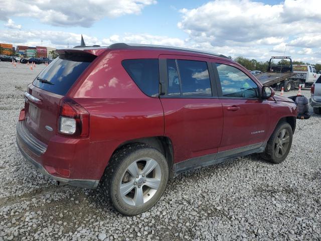 1C4NJDEB2HD100738 - 2017 JEEP COMPASS LATITUDE RED photo 3