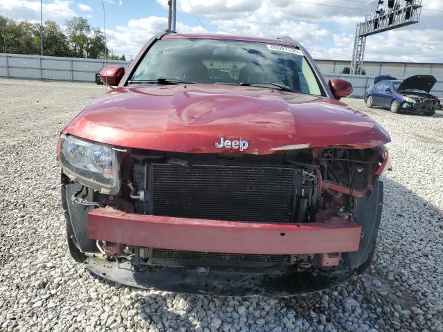 1C4NJDEB2HD100738 - 2017 JEEP COMPASS LATITUDE RED photo 5