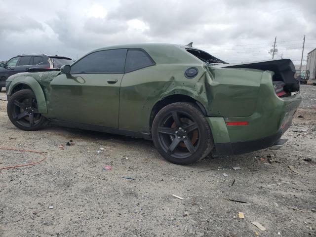 2C3CDZFJ1NH260551 - 2022 DODGE CHALLENGER R/T SCAT PACK GREEN photo 2