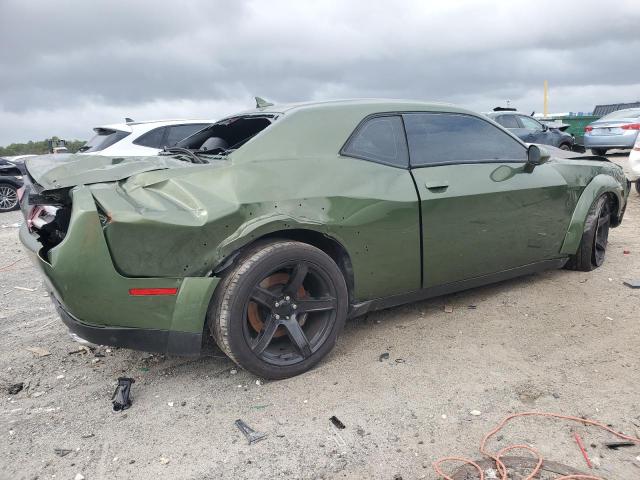 2C3CDZFJ1NH260551 - 2022 DODGE CHALLENGER R/T SCAT PACK GREEN photo 3