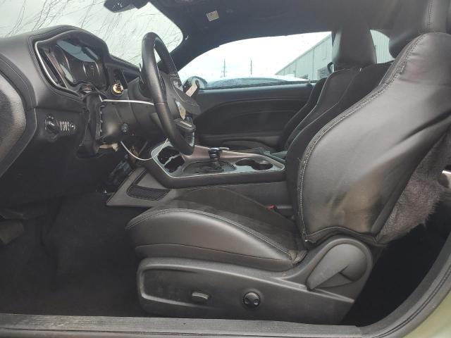 2C3CDZFJ1NH260551 - 2022 DODGE CHALLENGER R/T SCAT PACK GREEN photo 7