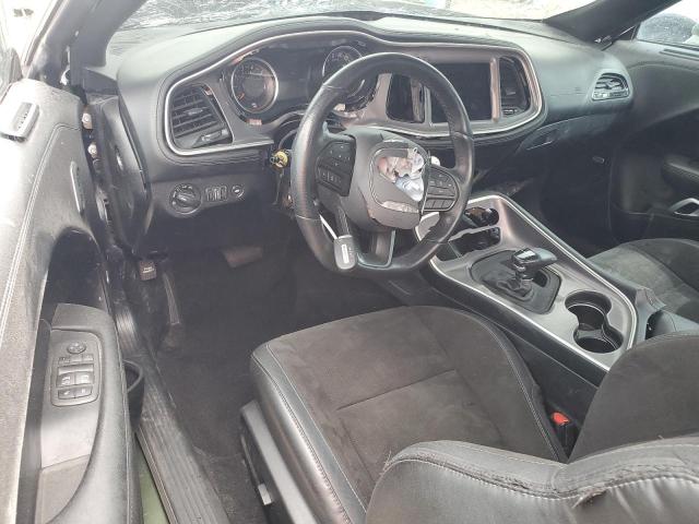 2C3CDZFJ1NH260551 - 2022 DODGE CHALLENGER R/T SCAT PACK GREEN photo 8