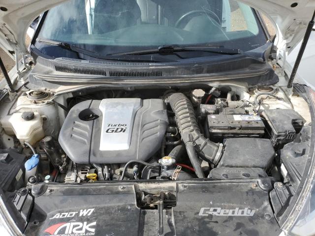 KMHTC6AE4FU242546 - 2015 HYUNDAI VELOSTER TURBO Սպիտակ լուսանկար 11