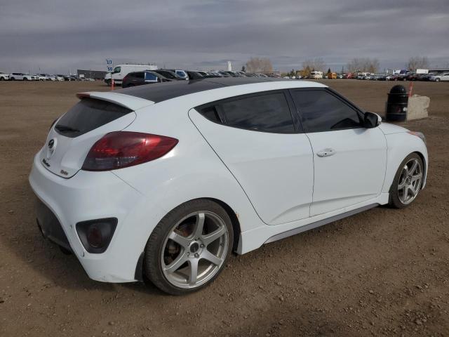 KMHTC6AE4FU242546 - 2015 HYUNDAI VELOSTER TURBO Սպիտակ լուսանկար 3