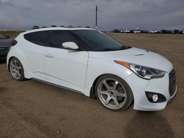 KMHTC6AE4FU242546 - 2015 HYUNDAI VELOSTER TURBO Սպիտակ լուսանկար 4