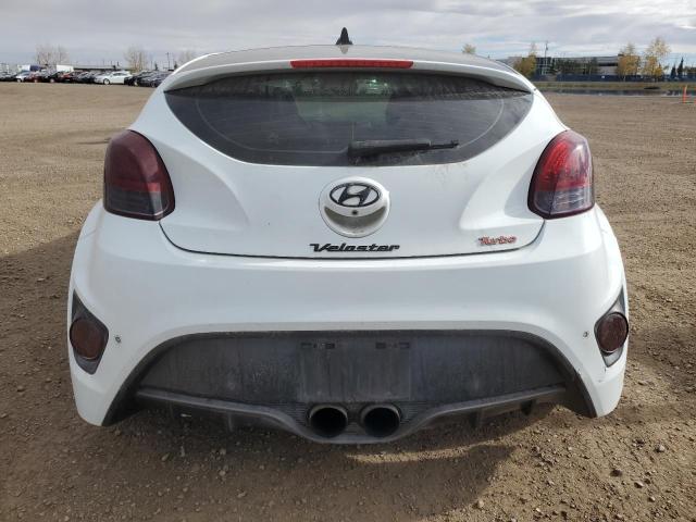 KMHTC6AE4FU242546 - 2015 HYUNDAI VELOSTER TURBO Սպիտակ լուսանկար 6