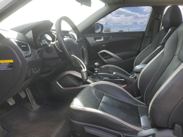KMHTC6AE4FU242546 - 2015 HYUNDAI VELOSTER TURBO Սպիտակ լուսանկար 7