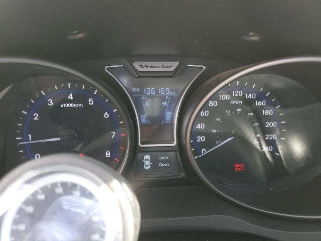 KMHTC6AE4FU242546 - 2015 HYUNDAI VELOSTER TURBO Սպիտակ լուսանկար 9